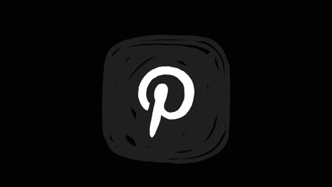 pinterest logo drawing