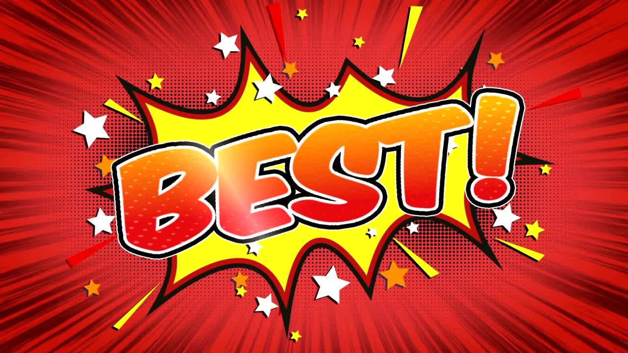 - 최고의 만화 스타일 텍스트