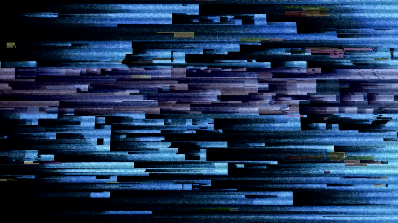 tecnología de fondo de fallos abstractos de 4k