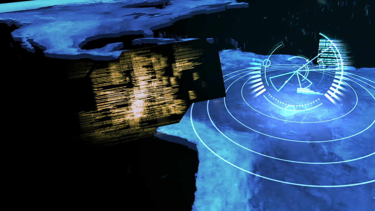 크로마 키를 가진 세계 지도