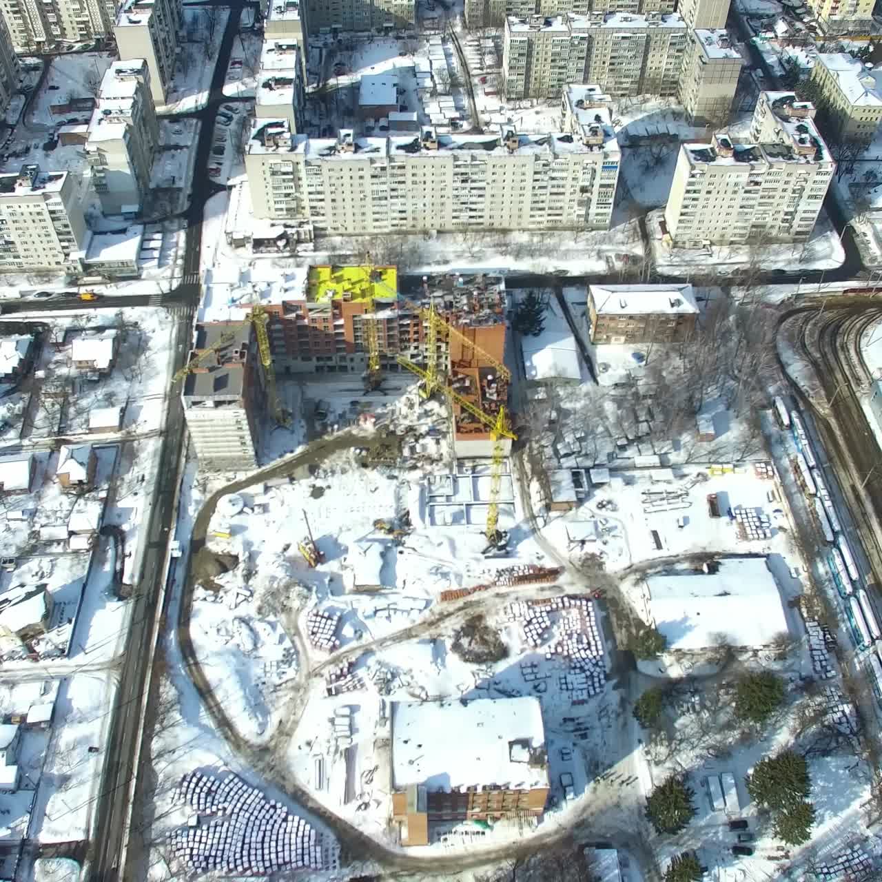 건설 중인 건물