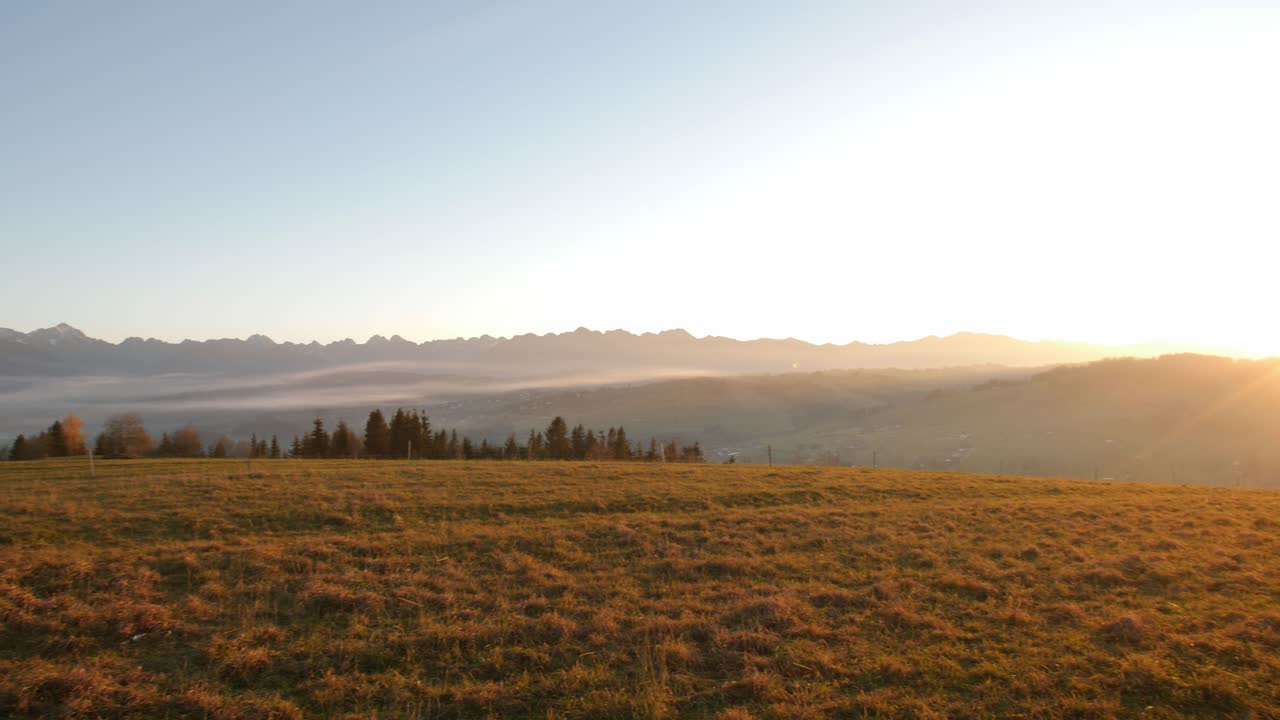 높은 자세의 자연 경관