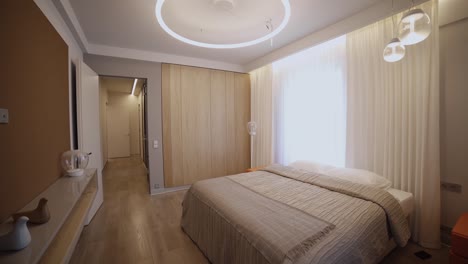 interior de dormitorio moderno