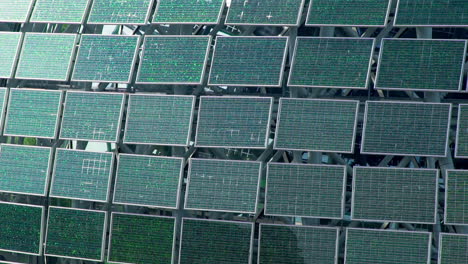 static shot of the solar panel fassade design on the seine musicale concert hall in paris, france