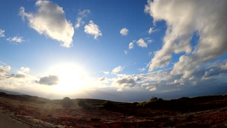 4k: monterey bay, california hwy1, pacific coast, sunset sky