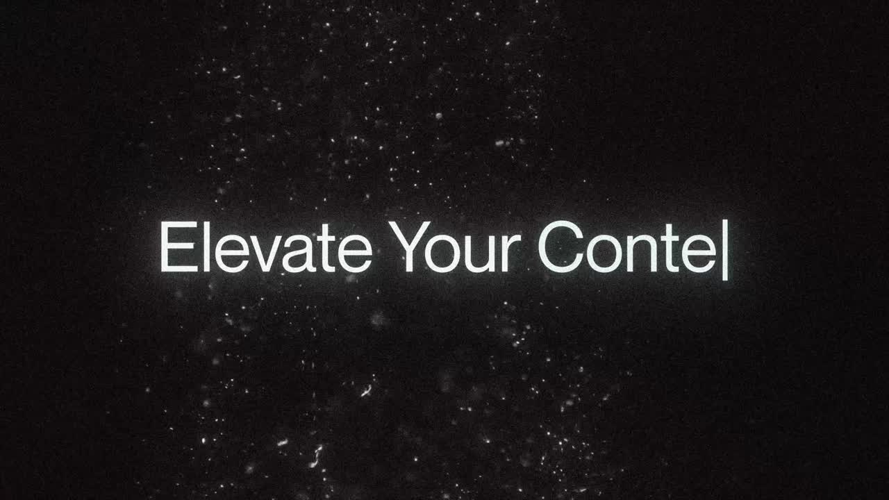 Text Presets – Modern After Effects Template