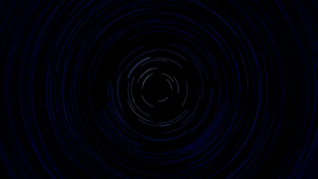 검은 바탕에 있는 별의 흔적