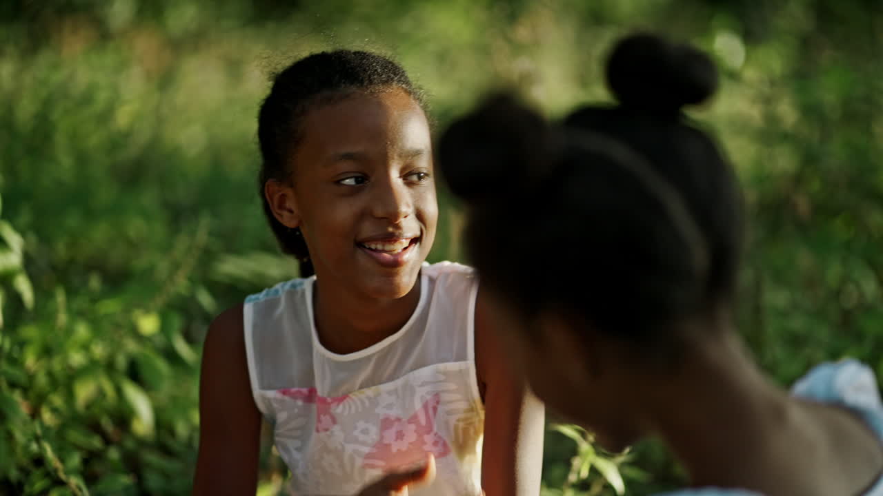 Children enjoying time together outdoors
