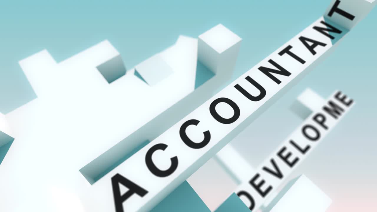 Tax Planning words animated with cubes