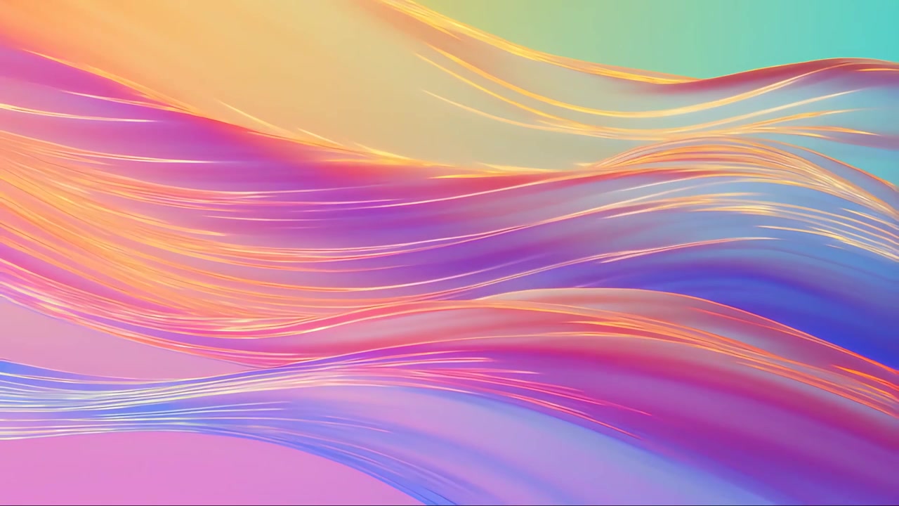 Abstract Fluid Motion Background 4K