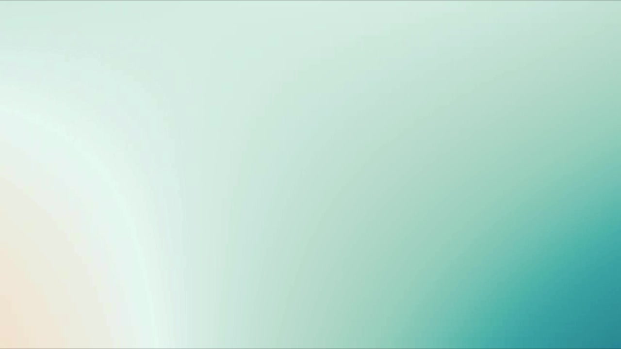 Abstract Motion Background with Soft Teal and Peach Color Gradient