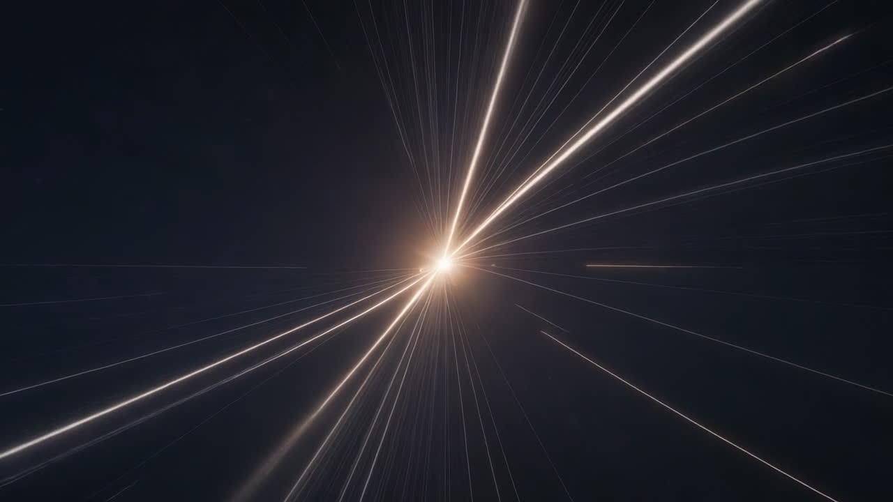 Bright Cosmic Light Rays