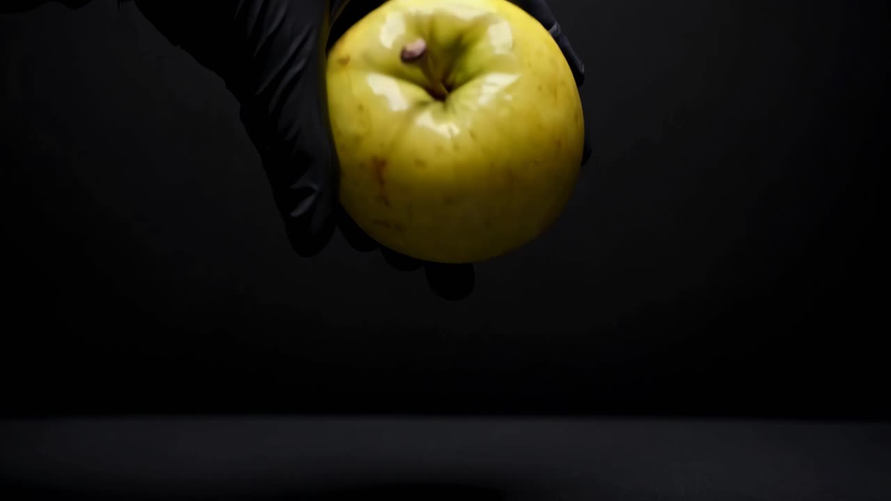 Gul Æble og Hånd