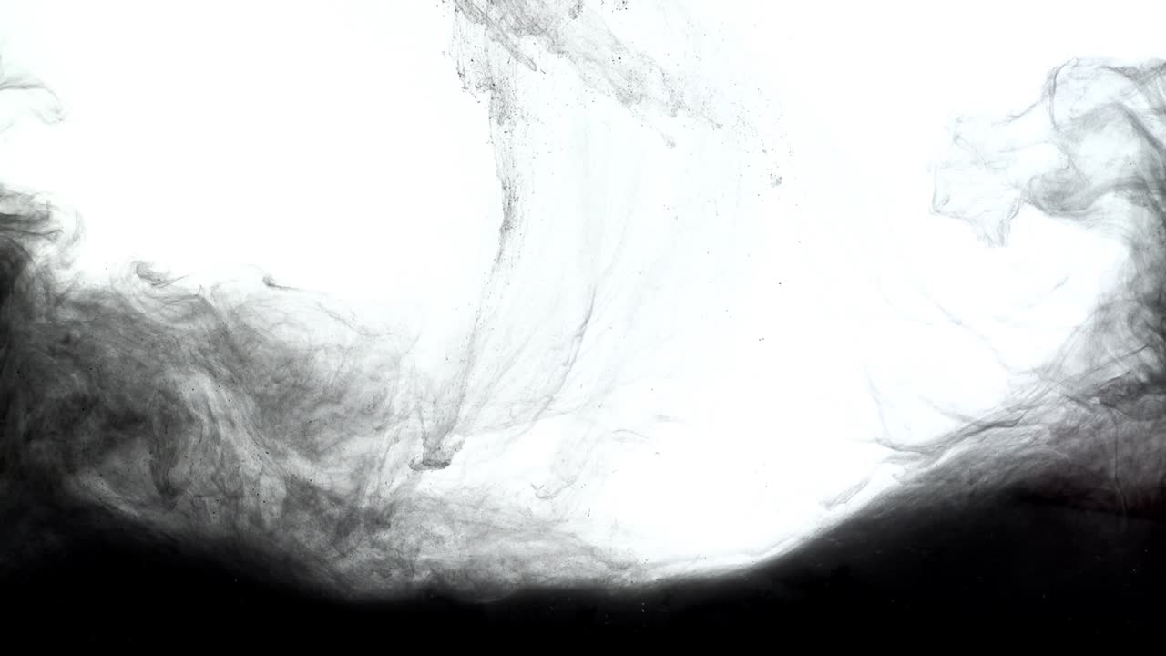 Verfstreken. Abstracte vormen. Gefotografeerd op een witte achtergrond.