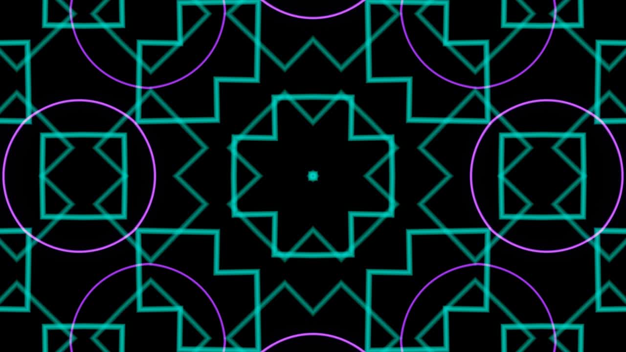 Pattern for visualizations pulsating VJ Loop