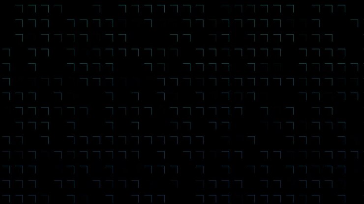 Abstract background animation with pattern of cubes
