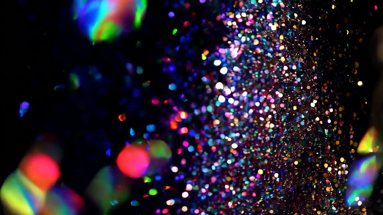 Abstract Colorful Glitter Background