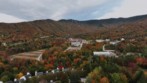 luxury accommodations at the mountainside grand resort hotel of killington, vermont, united states