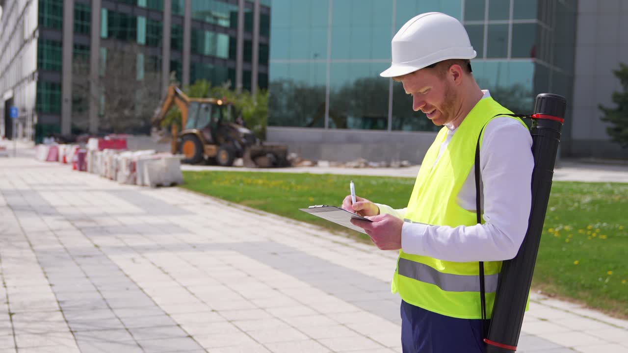 Construction Engineer at Work