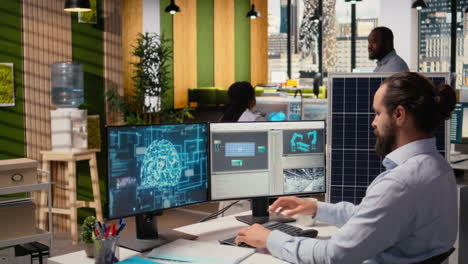 sustainability rd professional uses ai tech to design clean energy solar panels