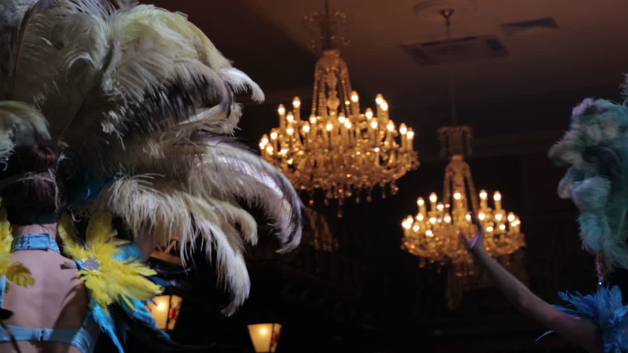 Brazilian carnival dance girl