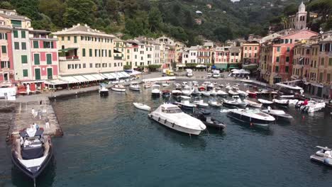 Portofino-Hafen-Italien-Per-Drohne