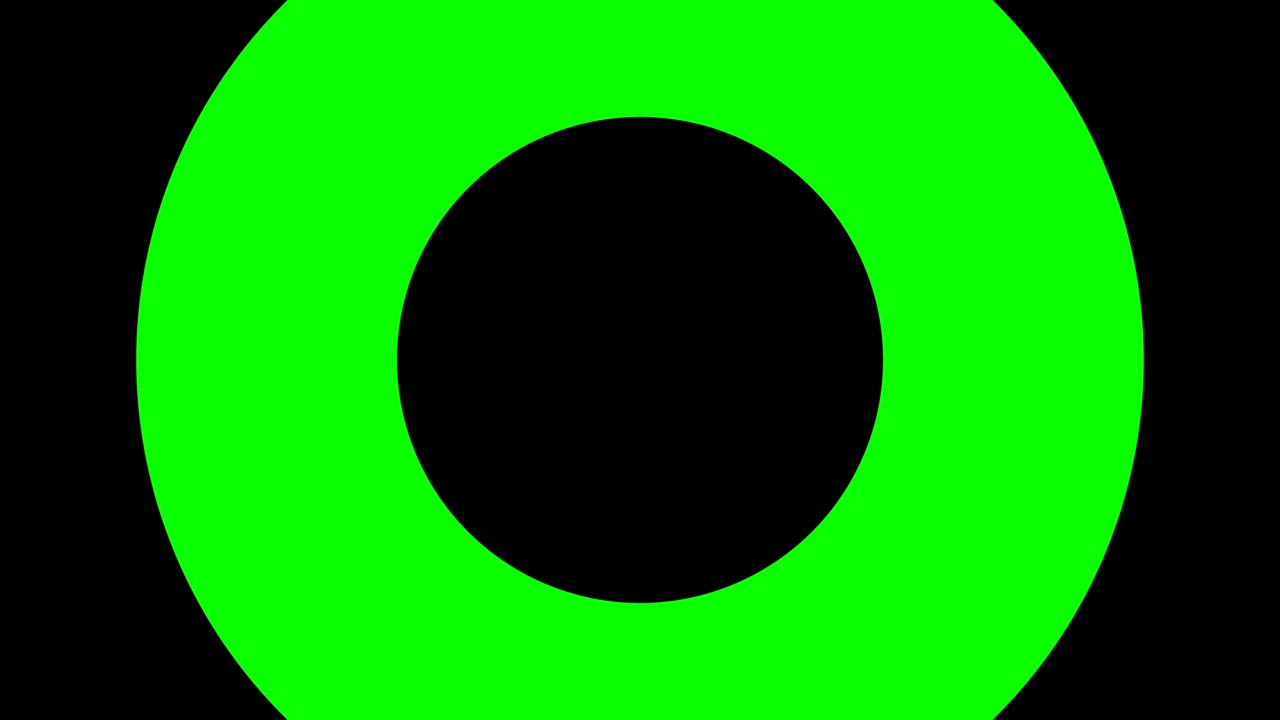 Cool computer green screensaver or intro for your projects