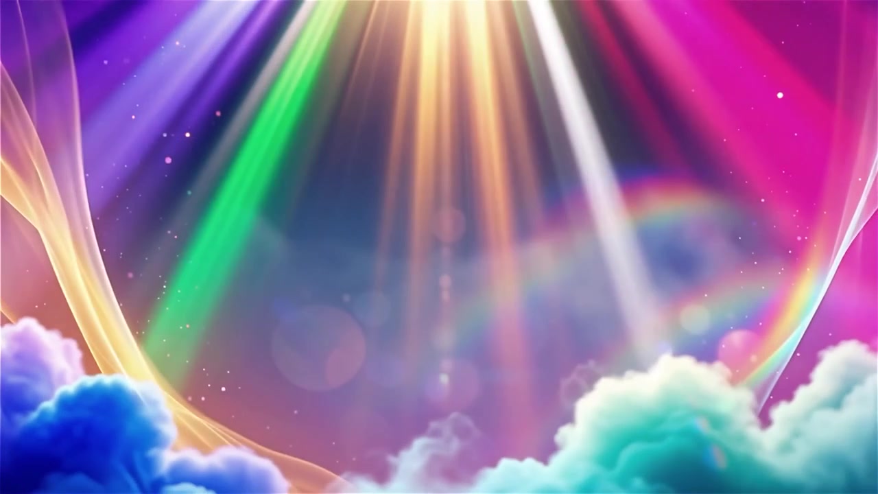 Sfondo di Adorazione Cristiana con Luce Celeste