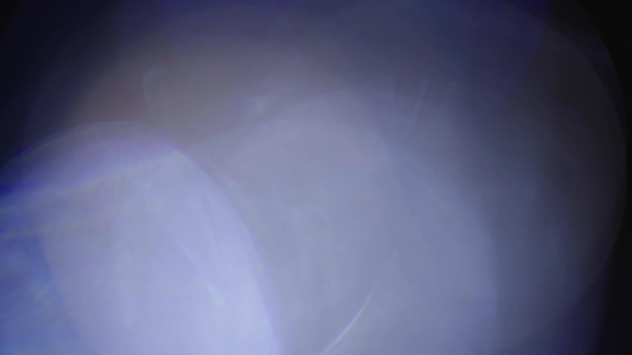 Abstract Blue and Purple Light Leaks and Lens Flares