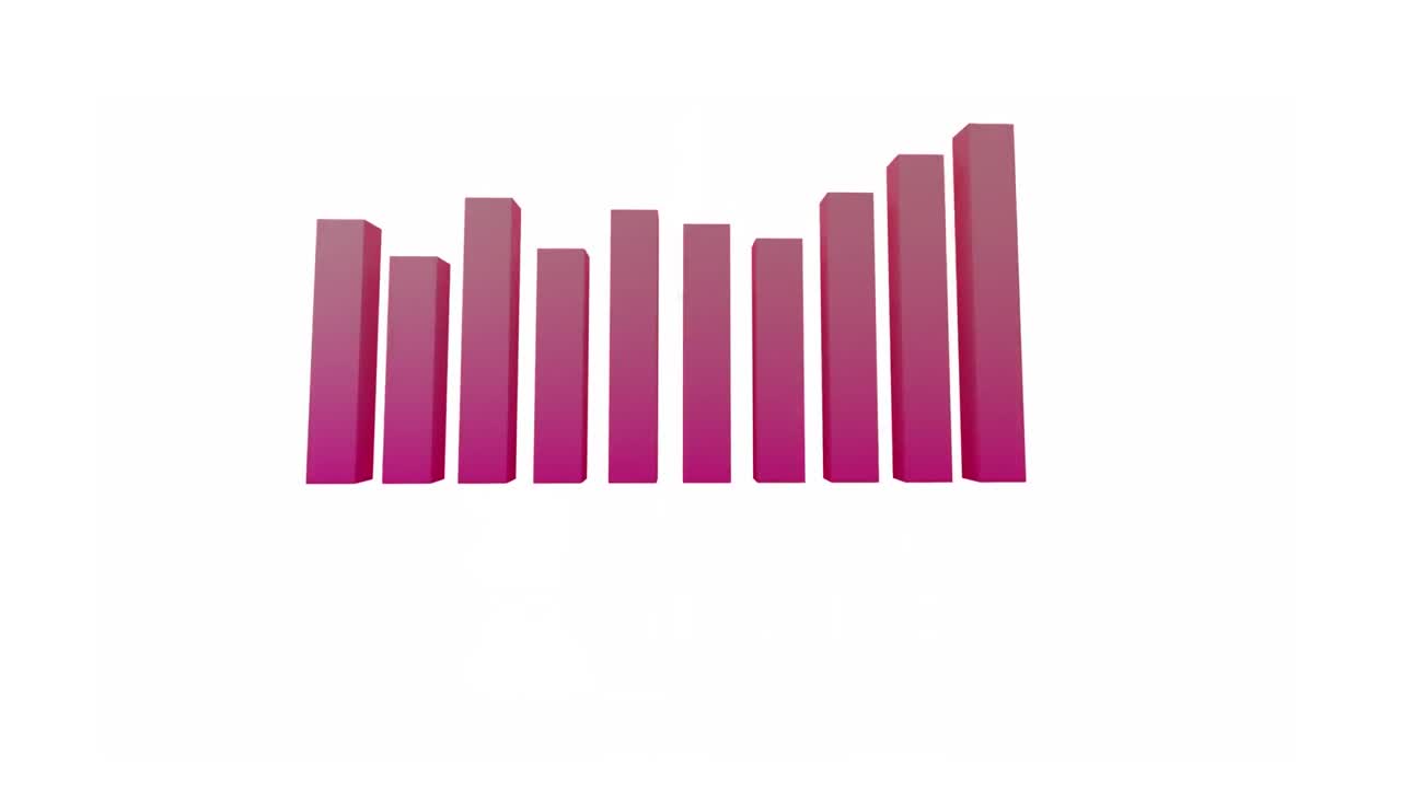 gráfico que muestra las estadísticas cambiantes