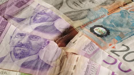 serbian dinars