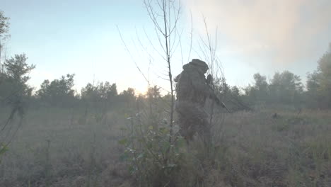 military personnel in field operations
