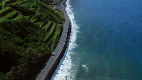 coastal road with ocean view