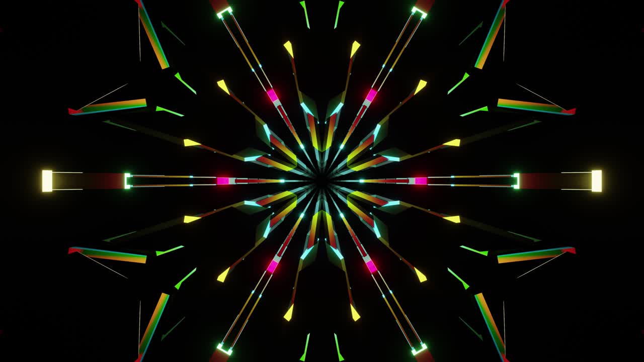 Loop VJ di luci da concerto