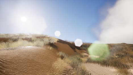 las dunas de erg chebbi en el desierto del sáhara