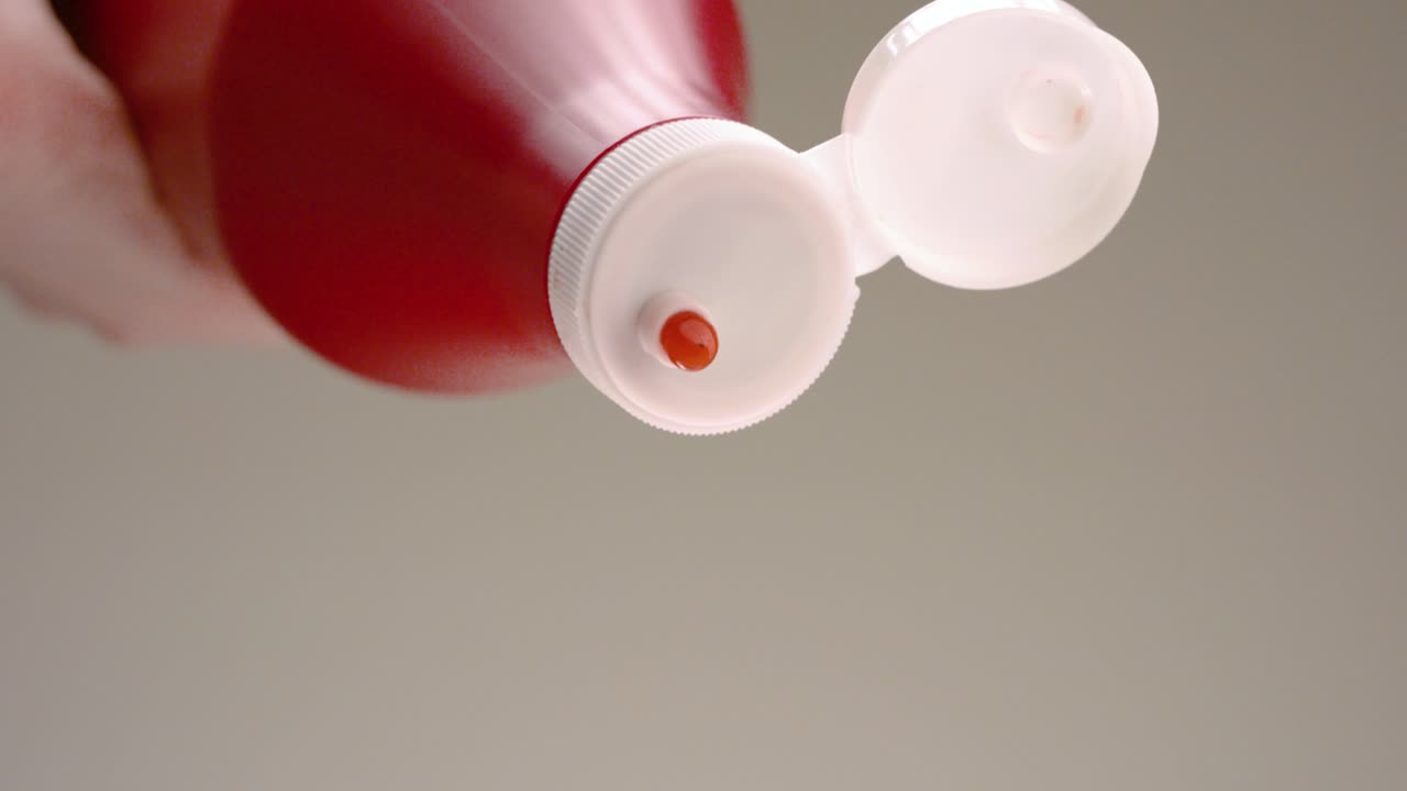 Ketchup Bottle Pouring