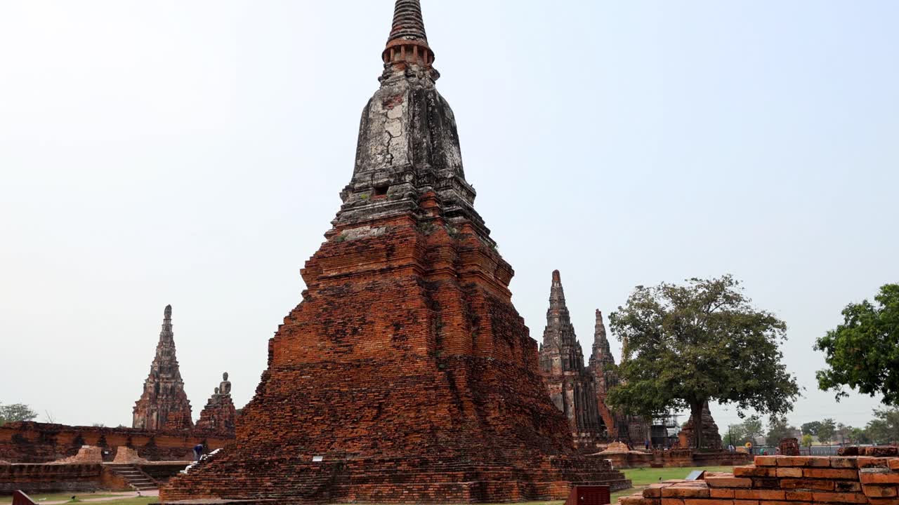 antiguos templos de ayutthaya, tailandia