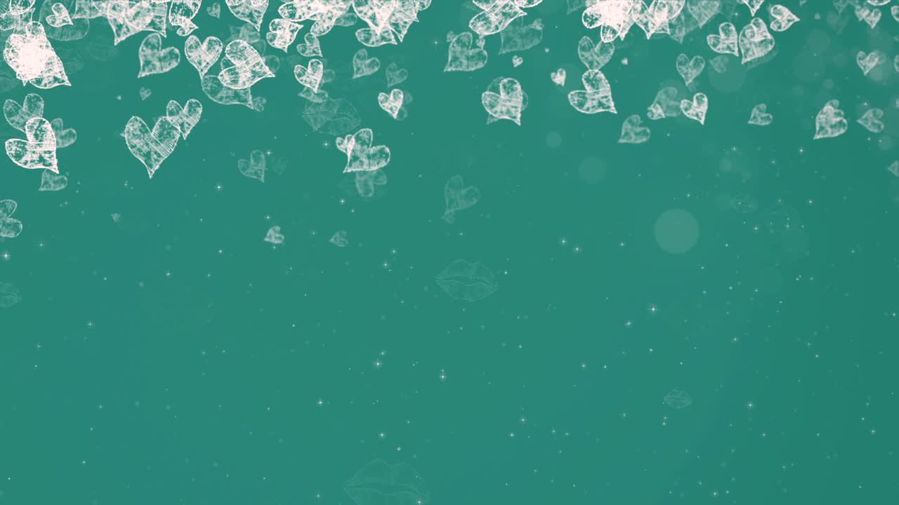 추상화 된 심장 배경