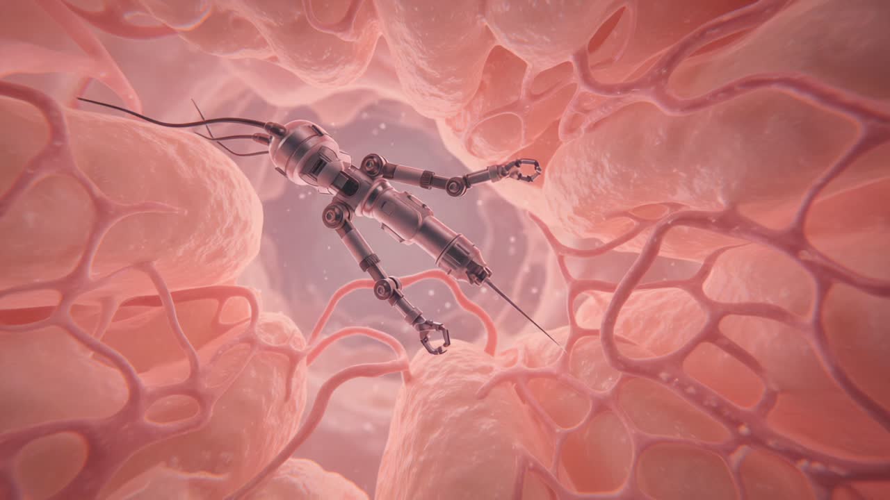 Exploring the Intricacies of Biological Structures with Advanced Robotic Technology: A Journey Inside Artificial Intelligence and Cellular Mechanics