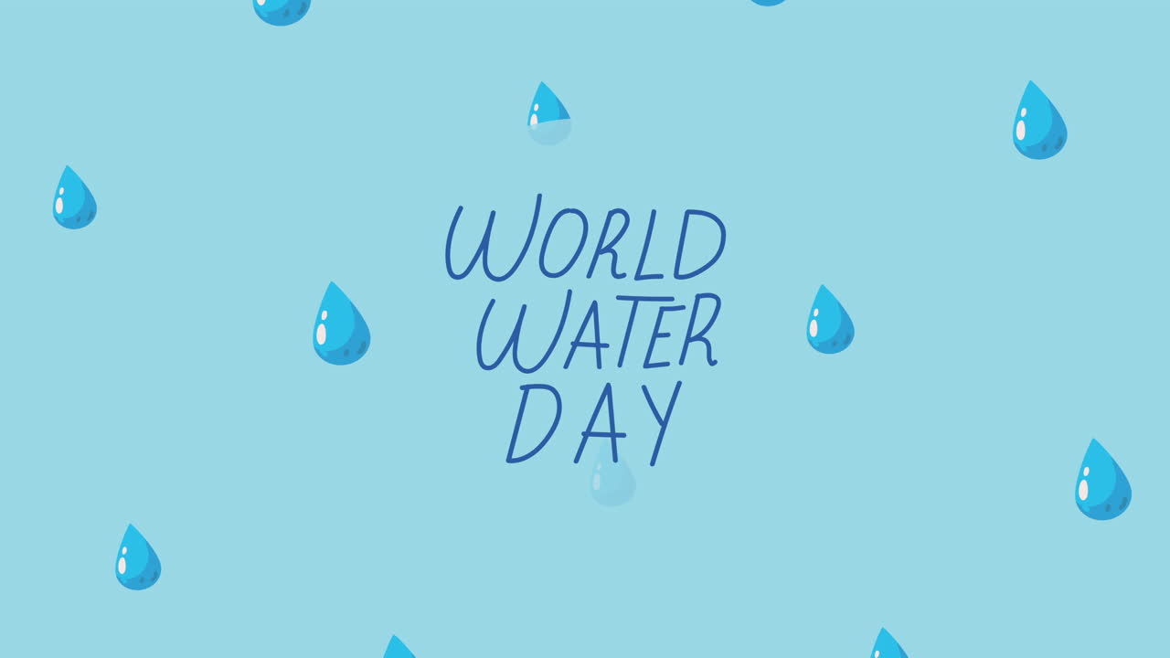 세계 물의 날 그래픽