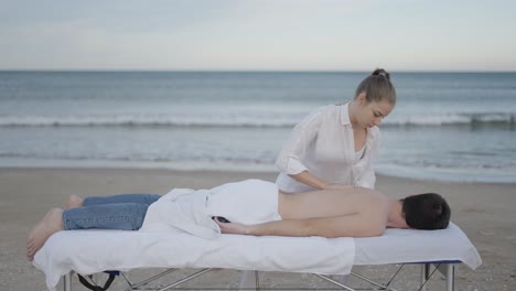 beach massage