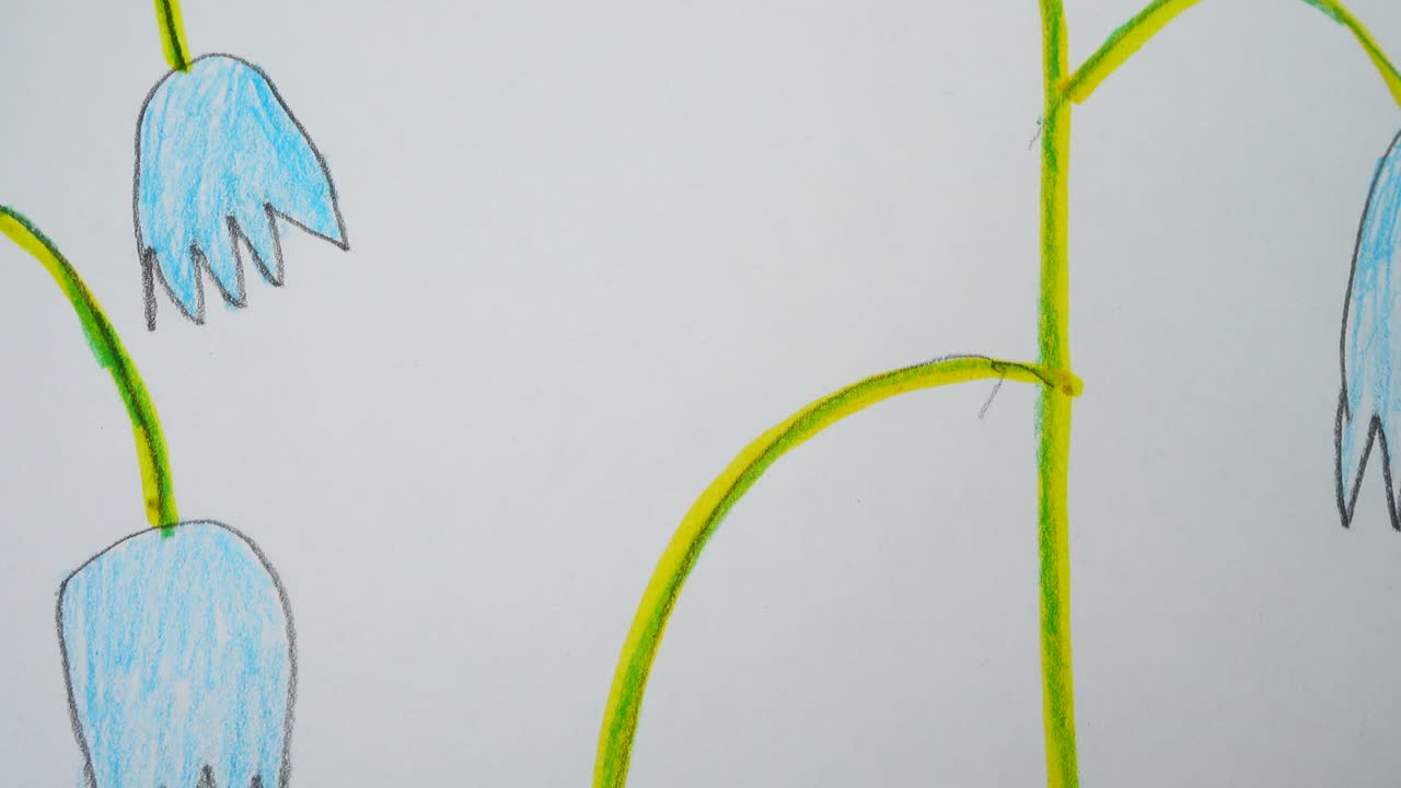 Drawing flower