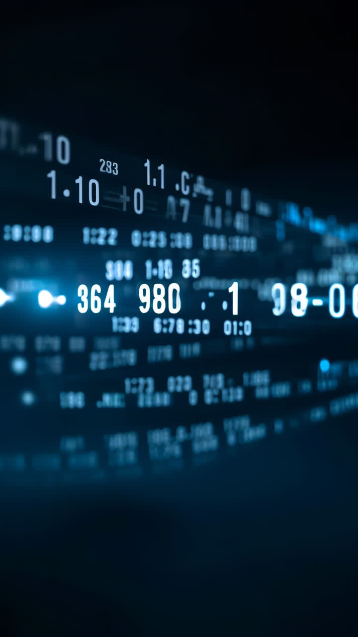 fondo de flujo de datos digitales abstractos