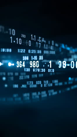 fondo de flujo de datos digitales abstractos
