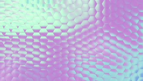 efectos holográficos con patrón de colmena de abejas