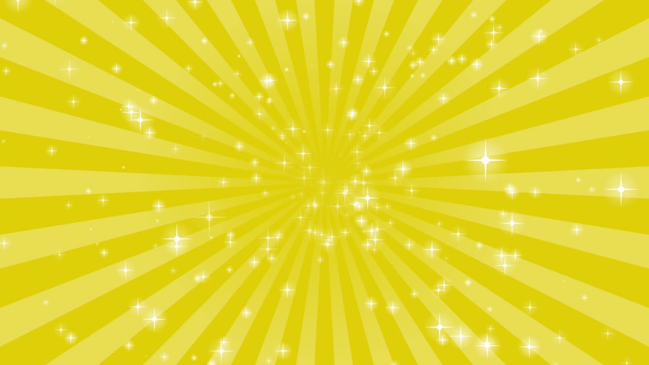 Rotating concentrated line animation, gold