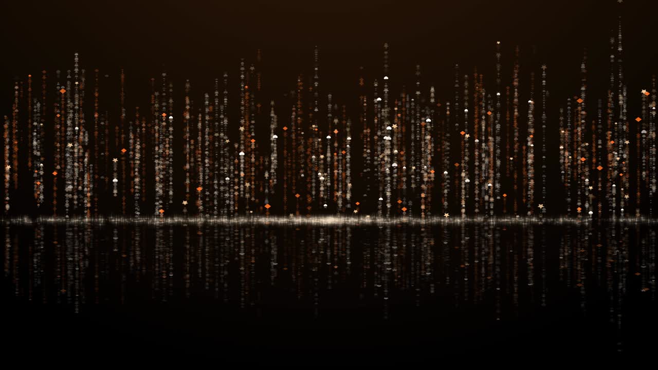 블루 네온 테크놀로지 배경: 사이버 공간에서 움직이는 추상적인 애플리케이션 코드, 데이터 흐름 텍스처, 스크린에서 실행되는 스크립트, 허드 개념, 밝은 이 떨어지는, 원활한 루프