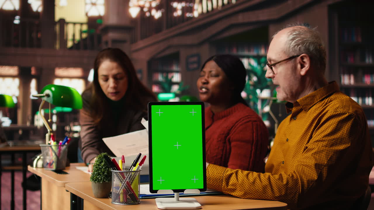 Group Meeting at the Library