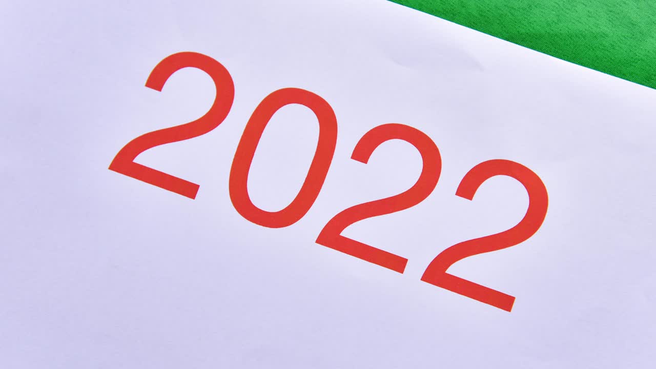 detenga el movimiento vdo cambio de nuevos años.