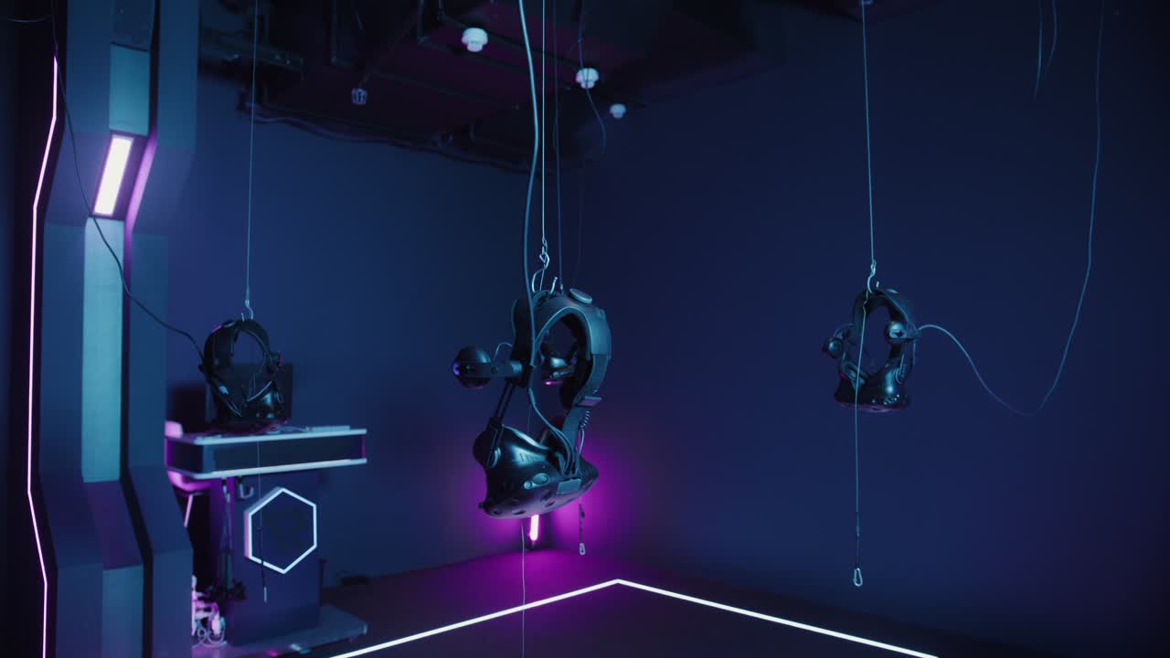 sala de juegos de realidad virtual